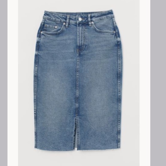 H&M Denim Skirt - Picture 1 of 6